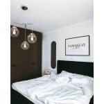 Markslöjd SICILY Wisząca 3L Chrom/Przezroczysty - MS-107015