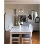 Markslöjd SICILY Wisząca 3L Chrom/Przezroczysty - MS-107015