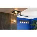 Markslöjd COUTURE Wisząca 5L Czarna - MS-107037