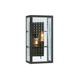 Markslöjd FULHAM Wall 2L Black/Clear IP44 - MS-107182