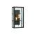 Markslöjd FULHAM Wall 2L Black/Clear IP44 - MS-107182