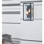 Markslöjd FULHAM Wall 2L Black/Clear IP44 - MS-107182