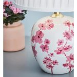 Markslöjd CHERRY Table 48cm White/Pink - MS-107194 /KIFUTOTT!!/