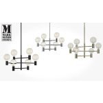 Markslöjd CAPITAL Wisząca 6L Czarny mat - MS-107281