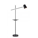 Markslöjd LINEAR Podłogowa 1L USB Czarna - MS-107307