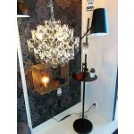 Markslöjd LINEAR Podłogowa 1L USB Czarna - MS-107307