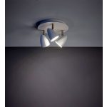 Markslöjd CIRO Plafon 3L Biały/Stal - MS-107412