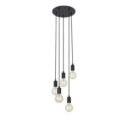 Markslöjd SKY Pendant 5L Round Black - MS-107467