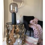 Markslöjd BROOKLYN Table 1L 56cm Black/Smoke - MS-107479