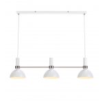 Markslöjd LARRY Wiszący 3L biały/Stal - MS-107500