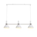 Markslöjd LARRY Wiszący 3L biały/Stal - MS-107500