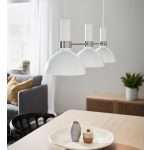 Markslöjd LARRY Wiszący 3L biały/Stal - MS-107500