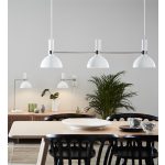 Markslöjd LARRY Wiszący 3L biały/Stal - MS-107500