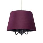 Markslöjd JAMIE Pendant 3L Black/Purple - MS-107532