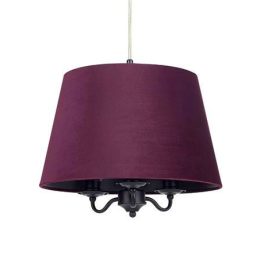 Markslöjd JAMIE Pendant 3L Black/Purple - MS-107532