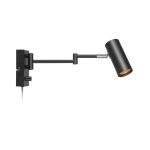 Markslöjd TORINO Wall 1L Black - MS-107539