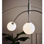 Markslöjd HEAVEN Pendant 5L Steel/Opal - MS-107559