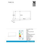 Markslöjd PABLO XL Wall White - MS-107564
