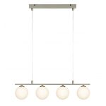 Markslöjd QUATTRO Pendant 4L Steel - MS-107573