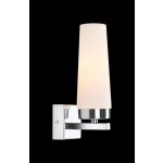 Markslöjd HEDE Wall 1L Chrome/White IP44 - MS-107630