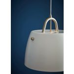 Markslöjd SPIN Pendant 1L White/Steel - MS-107727