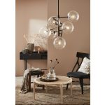 Markslöjd ANDREW Pendant 6L Black/Clear - MS-107748