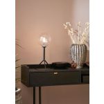 Markslöjd ANDREW Table 1L Black/Clear - MS-107749