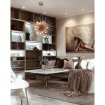 Markslöjd SOLEIL Pendant 9L Gold - MS-107752