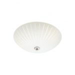 Markslöjd CUT Plafond 2L 35cm White/Steel  - MS-107758