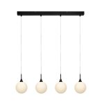 Markslöjd QUATTRO XL Pendant 4L Black/White - MS-107762