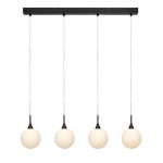 Markslöjd QUATTRO XL Pendant 4L Black/White - MS-107762