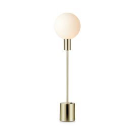 Markslöjd UNO Table 1L 60cm Brass/White - MS-107765