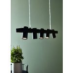 Markslöjd TORINO Pendant 5L Black - MS-107784
