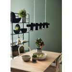 Markslöjd TORINO Pendant 5L Black - MS-107784