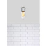 Markslöjd ZEN Ceiling 1L Chrome/Clear IP44 - MS-107794