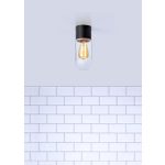 Markslöjd ZEN Ceiling 1L Black/Clear IP44 - MS-107796