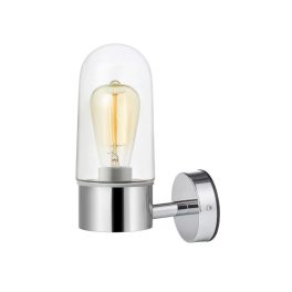 Markslöjd ZEN Wall 1L Chrome/Clear IP44 - MS-107798
