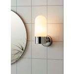 Markslöjd ZEN Wall 1L Chrome/White IP44 - MS-107799