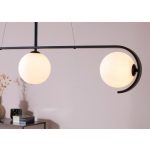 Markslöjd PALS Pendant 3L Black/White - MS-107828 /KIFUTÓ!!/