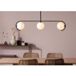 Markslöjd PALS Pendant 3L Black/White - MS-107828 /KIFUTÓ!!/