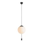 Markslöjd HERE Wisząca 3L Czarna/Biała - MS-107902