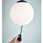 Markslöjd HERE Wisząca 3L Czarna/Biała - MS-107902