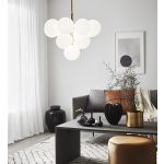 Markslöjd MERLOT Wisząca 13L Złoty/Biała - MS-107903