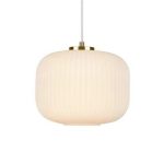 Markslöjd SOBER Wisząca 1L Złoty Szczotkowany/Biała - MS-107918