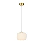 Markslöjd SOBER Wisząca 1L Złoty Szczotkowany/Biała - MS-107918