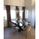 Markslöjd CROWN Wisząca 9L Złoty Szczotkowany/Przeźroczysty - MS-107920