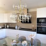 Markslöjd CROWN Wisząca 9L Złoty Szczotkowany/Przeźroczysty - MS-107920