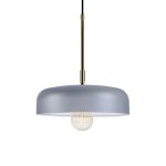 Markslöjd CAEN Wisząca 1L Szary/Złoty - MS-107924