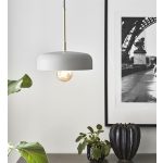 Markslöjd CAEN Wisząca 1L Szary/Złoty - MS-107924