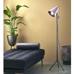 Markslöjd CILLA Podłogowa 1L Czarna/Różowa - MS-107928